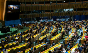 اقوام متحدہ کی جنرل اسمبلی میں فلسطین کی مستقل رکنیت کی قرارداد منظور