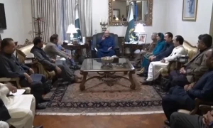 صدر کا آزاد کشمیر کشیدگی پر اجلاس، پی پی قیادت نے وزیر اعظم آزاد کشمیر کے خلاف شکایات کے انبار لگا دیے