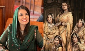 ریحام خان نے پاکستانی حکومت کا موازنہ &rsquo;ہیرا منڈی&lsquo; سے کر ڈالا