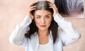 رنگ خریدے بغیر، ایک مشروب پاؤڈر سے سفید بالوں کا علاج کریں