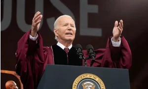 Biden reaches out to Morehouse grads on Gaza, warns of risk to democracy