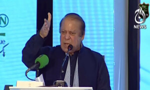 &rsquo;ثاقب نثار کا فیصلہ ردی کی ٹوکری میں&lsquo;، نواز شریف 6 سال بعد دوبارہ مسلم لیگ ن کے صدر منتخب