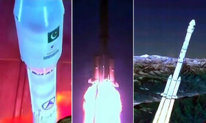 ملک میں تیز ترین انٹرنیٹ فراہمی کی جانب بڑی چھلانگ، پاکستانی سیٹلائٹ &rsquo;پاک سیٹ ایم ایم ون&lsquo; خلا میں روانہ
