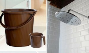 اچھی صحت کیلئے شاور سے نہانا بہتر ہے یا پھر بالٹی سے؟