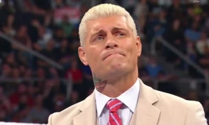 Shocking twist on WWE SmackDown as AJ Styles attacks Cody Rhodes after retirement announcement