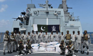 پاک بحریہ کا شمالی بحیرہ عرب میں انسداد منشیات آپریشن، 380 کلو منشیات ضبط