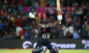 USA beat Canada in T20 World Cup Opener
