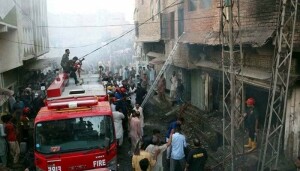 حیدرآباد گیس سلنڈر دھماکے میں اموات 22 ہوگئیں