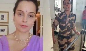 کنگنا رناوت کو تھپڑ کیوں مارا؟ خاتون سیکیورٹی اہلکار نے بیان دے دیا