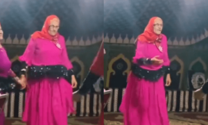 بزرگ خاتون کے رقص نے سوشل میڈیا پر نیا ہنگامہ کھڑا کردیا