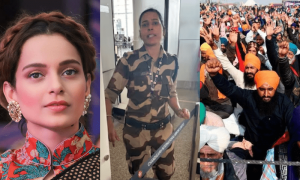 کنگنا رناوت کو تھپڑ مارنے والی خاتون اہلکار کے حق میں کسانوں کا احتجاج کا اعلان