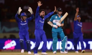 ٹی 20 ورلڈ کپ کا دوسرا بڑا اپ سیٹ، افغانستان کے ہاتھوں نیوزی لینڈ کو شکست