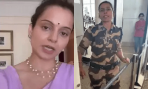 کنگنا رناوت کو تھپڑ مارنے والی سکیورٹی اہلکار کیلئے بالی وُڈ سے آفر آگئی