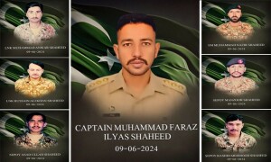 لکی مروت : سکیورٹی فورسز کی گاڑی آئی ای ڈی سے ٹکرا گئی، کیپٹن سمیت فوج کے 7 جوان شہید