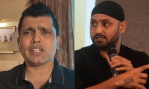 &rsquo;لکھ دی لعنت&lsquo;، ہربھجن سنگھ کا کامران اکمل کے بیان پر ردعمل