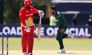 Pakistan beat Canada to stay alive at T20 World Cup