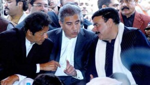 عمران خان، شاہ محمود قریشی اور شیخ رشید آزادی مارچ مقدمے سے بری
