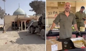 Israeli soldiers capture mosque, turn it into restaurant