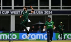 Pakistan beat Ireland to end T20 World Cup campaign on winning note