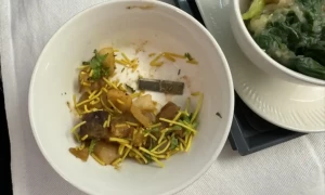 بھارتی طیارے میں مسافر کے کھانے سے بلیڈ نکل آیا، ایئر لائن کا اعترافی بیان آگیا