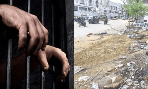 آلائشیں پھینکنے اور اوجھڑی کاٹنے والے 97 افراد گرفتار