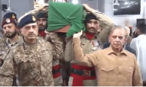 شہید ہارون ولیم کی آخری رسومات ادا، میسحی برادری نے اپنے خون سے تاریخ لکھی ہے، وزیراعظم