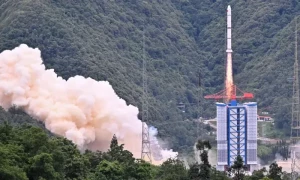 Most powerful satellite for studying farthest explosion of stars launched into orbit