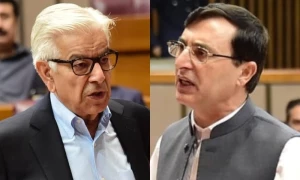 Asif, Tarar slam PTI for opposing Operation Azm-i-Istehkam
