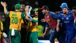 ٹی 20 ورلڈ کپ کا پہلا سیمی فائنل کل، افغانستان، جنوبی افریقا میں سے کس کا پلڑا بھاری