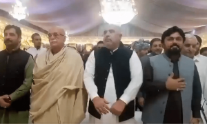 &rsquo;ہمیں بین الاقوامی عدالت سے رجوع کرنے پر مجبور نہ کیا جائے&lsquo;، پی ٹی آئی کا آپریشن عزم استحکام پر گرینڈ جرگہ