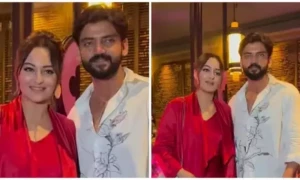 سوناکشی سنہا اور ظہیر اقبال کا پہلی مرتبہ سسرالیوں کے ساتھ ڈنر