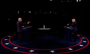 Biden, Trump&rsquo;s age and fitness in focus in early debate faceoff