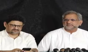 شاہد خاقان عباسی کا &rsquo;عوام پاکستان پارٹی&lsquo; کو 6 جولائی کو لانچ کرنے کا اعلان