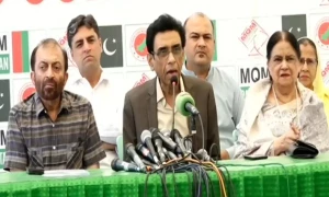خالد مقبول کا گریڈ ایک تا 15 تک کی نوکریاں مقامی لوگوں کو دینے کا مطالبہ، بھٹو پر بھی تنقید