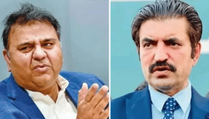 فواد چوہدری کے بیان پر شیر افضل مروت کا جوابی وار، نوک جھونک میں شدت
