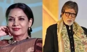 شبانہ اعظمی نےفلموں میں سینئر اداکاروں کی واپسی کا سہرا امیتابھ بچن کے سر باندھ دیا