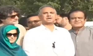 عمران خان کی طلبی پر جیل پہنچنے والے پی ٹی آئی رہنماؤں کو ملاقات کی اجازت نہ مل سکی، عمر ایوب آگ بگولا