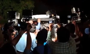 جج کی بیٹی کیخلاف ہٹ اینڈ رن کیس: حادثے میں ہلاک شکیل تنولی کے والد احتجاج پر گرفتار