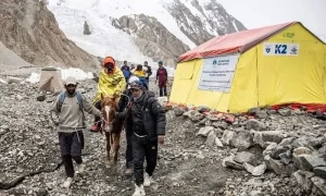 Mountaineer Samina Baig shifted to Shigar&rsquo;s Askole area