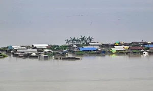 Monsoon storms batter India with floods and lightning strikes