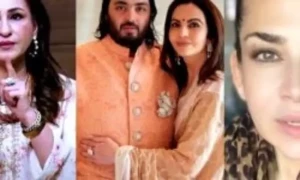 مشی خان اور صبا فیصل کے درمیان امبانی کی شادی پر آن لائن جھڑپ