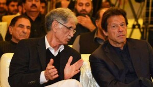 190 ملین پاؤنڈ ریفرنس سماعت: &rsquo;پرویز خٹک کے بیان کے دوران عمران خان مسکراتے رہے&lsquo;