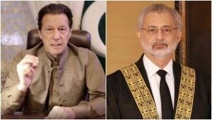 چیف جسٹس قاضی فائز عیسیٰ مجھ سے متعلق مقدمات کی سماعت نہ کریں، عمران خان