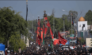 Strict security in place as 9 Muharram processions end