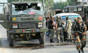 مقبوضہ کشمیر میں آپریشن کے دوران میجر سمیت 4 بھارتی اہلکار ہلاک