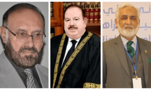 جسٹس مشیر عالم کی بطور ایڈہاک جج کام کرنے سے معذرت، سردار طارق اور مظہر عالم رضا مند