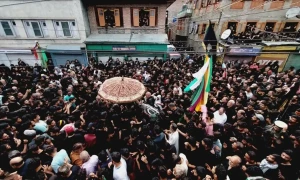 مقبوضہ کشمیر میں فلسطینی پرچم لہرانے پر عزادار گرفتار