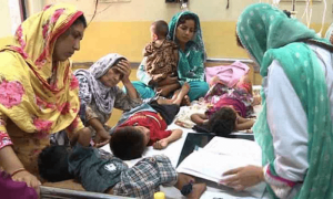 مٹیاری میں خسرہ کے سبب ایک ہی خاندان کے 6 بچے جاں بحق