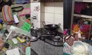 چوری کے دوران پکوڑے بنا کر کھانے والے انوکھے چور، فریج میں رکھی پانی کی بوتلیں بھی خالی کرگئے