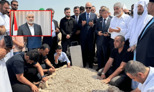 حماس سربراہ اسماعیل ہنیہ دوحہ میں سُپرد خاک